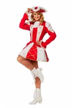 Dansmarietje pakje rood/wit vrouw, Kleding | Dames, Carnavalskleding en Feestkleding, Ophalen of Verzenden, Nieuw