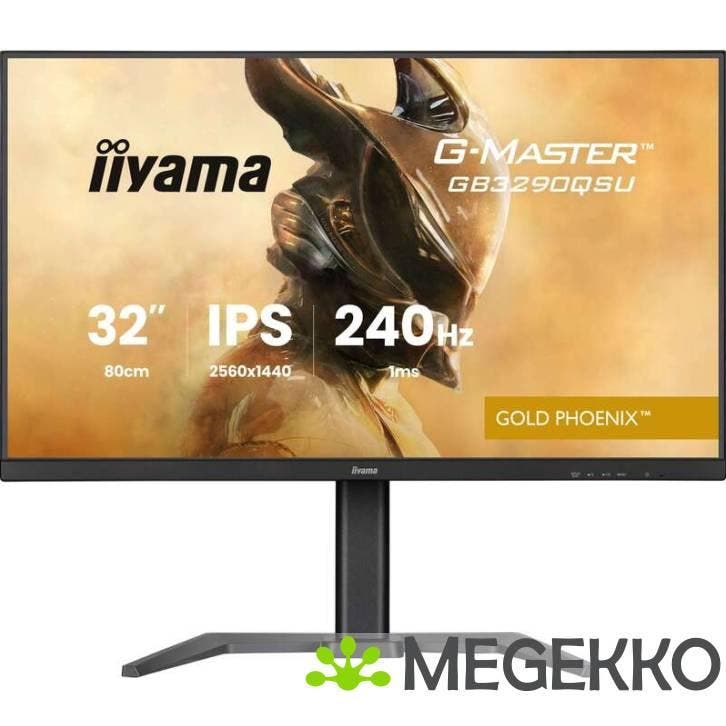 Iiyama G-Master GB3290QSU-B1 32 Quad HD IPS 240Hz Gaming, Computers en Software, Monitoren, Nieuw, Verzenden