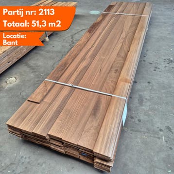 Thermo Frake Geschaafde Plank 3950x140x19mm, Ophalen of Verzenden, Nieuw