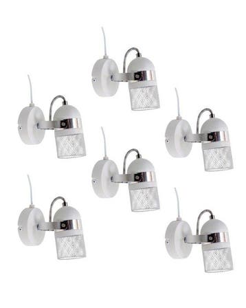 Nordlux - Wandlamp (6) - Agnes wandlamp - Metaal - 6 stuks