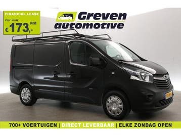 Opel Vivaro 1.6 CDTI L1H1 | Airco | Cruise | 3 Zits | Navi, Euro 5, Zwart, Nieuw, Lease