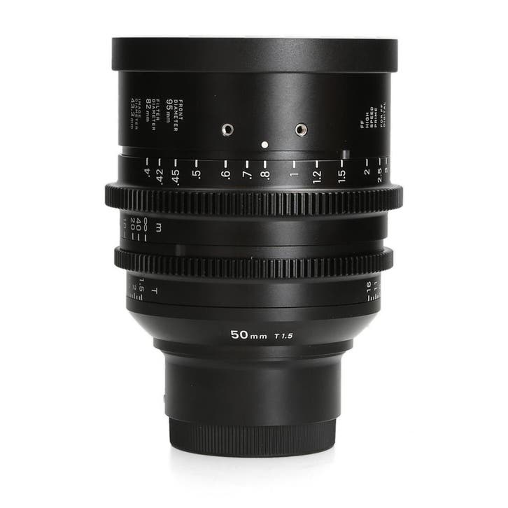 Sigma 50mm T1.5 FF Cine High Speed Prime - Sony E, Audio, Tv en Foto, Fotografie | Lenzen en Objectieven, Zo goed als nieuw, Ophalen of Verzenden