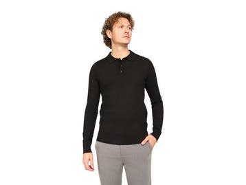 Veiling - Solution Ralf Polo Knit Zwart - XL, Nieuw