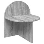 vidaXL Nachtkastje Grijze Sonoma 40 x 35,5 x 45,5 cm, Minder dan 45 cm, Verzenden, Nieuw, Minder dan 55 cm