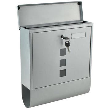 Brievenbus Wand Hangend - Maxozo Brify - Postbus Mailbox -, Ophalen of Verzenden, Nieuw, Rvs