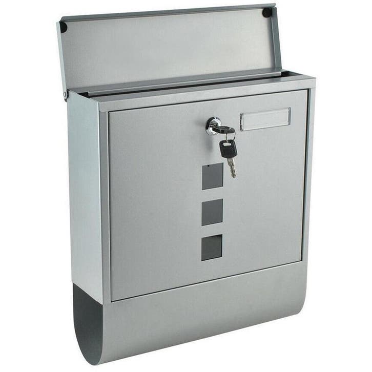 Brievenbus Wand Hangend - Maxozo Brify - Postbus Mailbox -, Tuin en Terras, Brievenbussen, Nieuw, Rvs, Ophalen of Verzenden