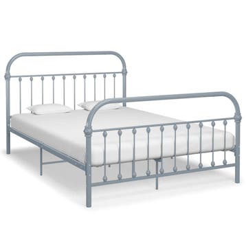 Metalen bed 140x200 cm | Tweedekansje | OP=OP, Klassiek, Tweepersoons, Zo goed als nieuw, 200 cm