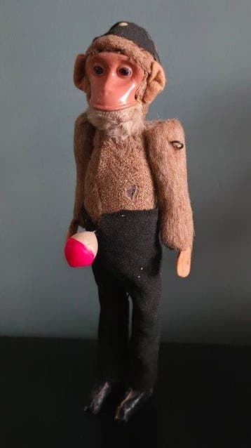 Schuco - Blikken speelgoed - Prototype Dancing Monkey -
