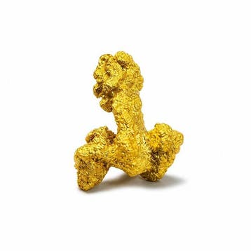 Goud Goud nugget - Hoogte: 10.1 cm - Breedte: 7.75 cm- 1.15