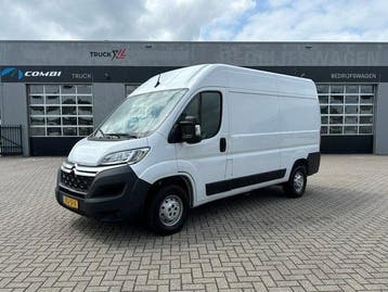 Citroën Jumper 2.2 BlueHDi 140pk L2H2 Zwaar 3.5t, Gebruikt, Citroën, Wit, Onderhoudsboekje