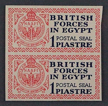Groot-Brittannië 1932 - Militaire post Egypte 1 U ** 1 Pia., Gestempeld