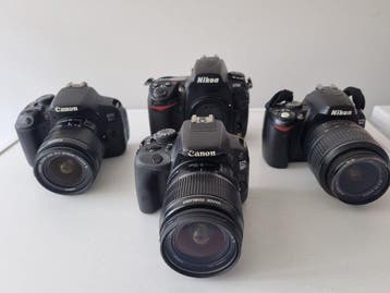 Canon, Nikon EOS 100D; EOS 700D; D700; D40 Digitale reflex, Nieuw
