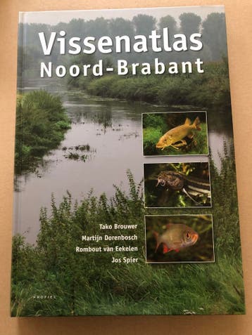Vissenatlas Noord-Brabant - vrij zeldzaam, Boeken, Dieren en Huisdieren, Ophalen of Verzenden, Zo goed als nieuw, Vissen