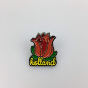 Pin Tulp Holland zilver, Ophalen of Verzenden, Nieuw