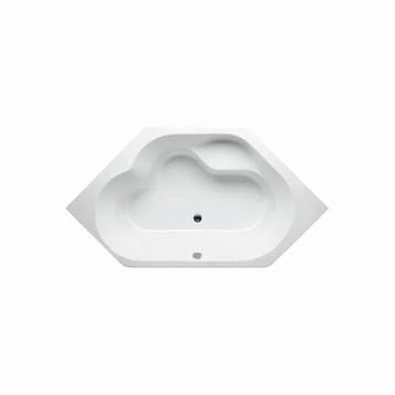 Hoekbad Winnipeg 145X145X44 Cm Wit, Ophalen of Verzenden, Nieuw