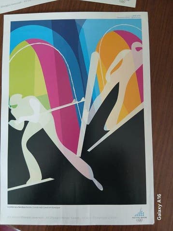 Sportivi vari - lotto 6 manifesti ufficiali torino 2006 xx, Nieuw