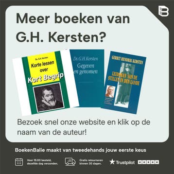 IN HET SPOOR DER VADEREN - G.H. Kersten 9789033601743, Verzenden, Gelezen, G.H. Kersten
