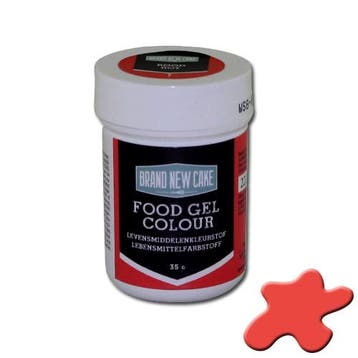 BrandNewCake Kleurstof Gel Rood 35g, Verzenden, Nieuw