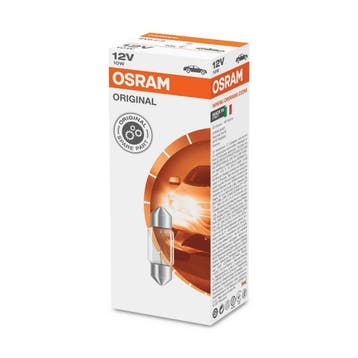 Osram Gloeilamp 12V 10W SV8.5-8 Original Line 10 Stuks, Verzenden, Nieuw