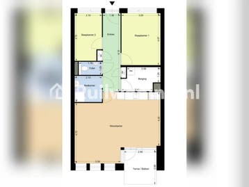 Ruim appartement in Alkmaar, 72 m², 3 kamers, Huizen en Kamers, Woningruil