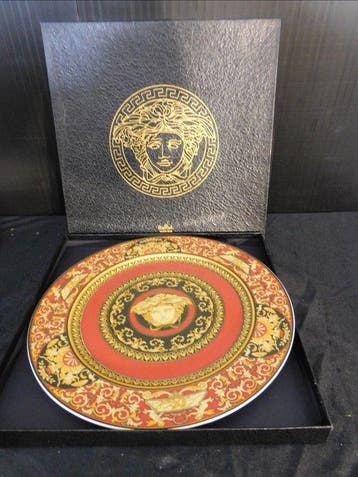 Rosenthal - Gianni Versace - Bord - Medusa Red - Porselein