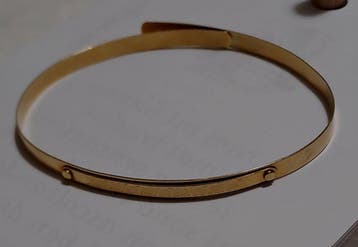 Stella - Armband - 18 karaat Geel goud - Vintage rigide, Nieuw