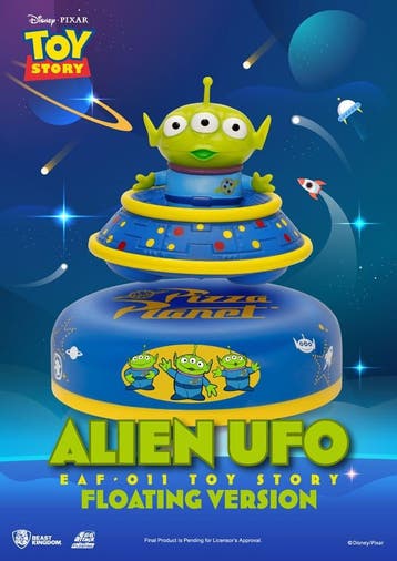 Toy Story Egg Attack Floating Model Alien UFO 6 cm, Verzamelen, Ophalen of Verzenden, Nieuw