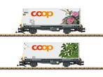 LGB 45885 Containerwagen-Set Coop RhB (05/2026), Overige typen, Nieuw, Ophalen of Verzenden, LGB