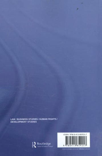 Corporate Social Responsibility, Human Rights and the Law, Boeken, Verzenden, Zo goed als nieuw, Olufemi Amao