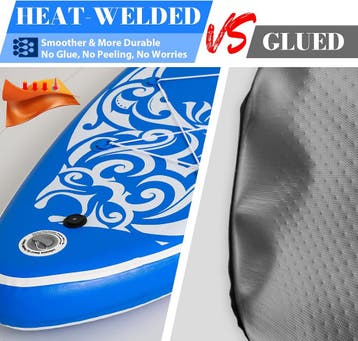 FEATH-R-LITE Opblaasbaar paddleboard, stand-up paddleboards, Verzenden, Zo goed als nieuw