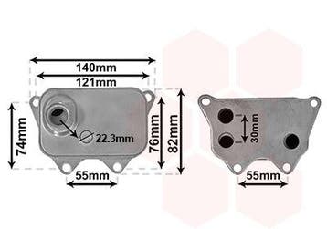 A3 Oliekoeler voor motor 1.8 TFSi (Audi, Oliekoelers), Ophalen of Verzenden, Nieuw, Audi