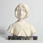 in the manner of A. Trefoloni - sculptuur, Buste van, Antiek en Kunst