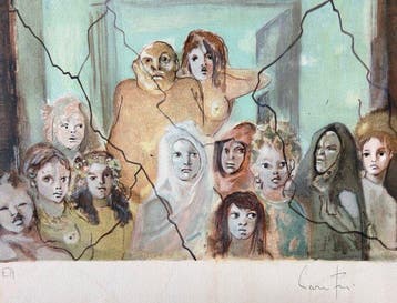 Leonor Fini (1907-1996) - La Tempête - Lithographie