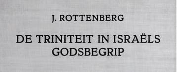 Joodser kan niet: Triniteit in Israels Godsbegrip, Alter Mendel Johannes Rottenberg, Verzenden, Jodendom, Nieuw