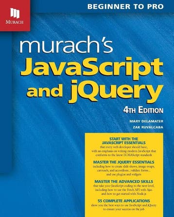 Murachs JavaScript and jQuery 4th Edition 9781943872626, Verzenden, Zo goed als nieuw