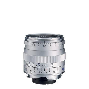 Carl Zeiss Biogon T* 35mm f/2.0 ZM Leica M - Zilver, Ophalen of Verzenden, Nieuw, Standaardlens