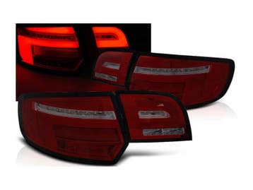 LED bar achterlichten dynamisch Red White geschiktvoor Audi, Verzenden, Nieuw, Audi
