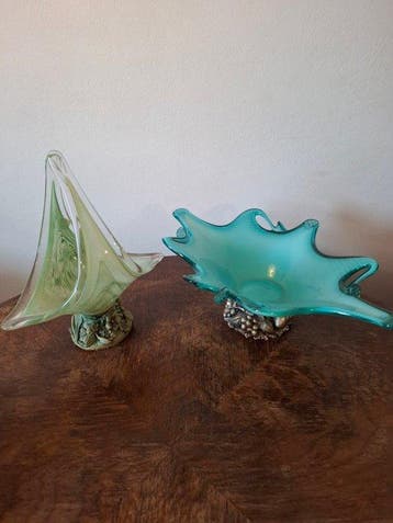 Themacollectie - Centrestuk - Mid-Century Italian Art Glass