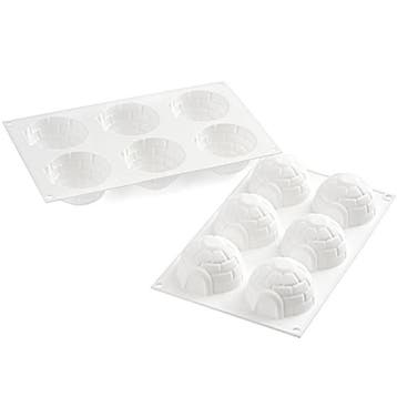 Silikomart Siliconen Vorm Iglo Ø7,6x4,2cm (6), Verzenden, Nieuw