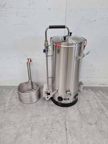 HCB RVS Alles-in-een brouwsysteem Dubbelwandige biermaker 29, Ophalen of Verzenden, Nieuw in verpakking