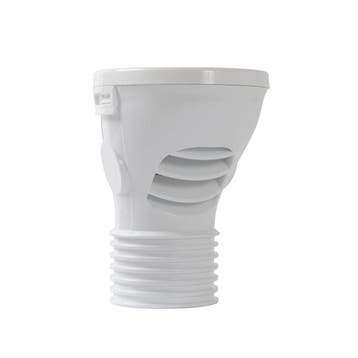Nicoll PVC binnenhuisbeluchter 32-40 wit (RAL9010), Doe-het-zelf en Verbouw, Ophalen of Verzenden, Nieuw