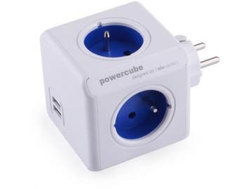 Allocacoc PowerCube Original USB Blauw (FR), Ophalen of Verzenden, Nieuw