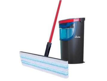 Veiling - Vileda H2Pro Flatmop Dweilsysteem met Emmer en Ste