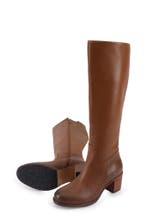 Mysa Laarzen in maat 39 Cognac, Kleding | Dames, Schoenen, Hoge laarzen, Overige kleuren, Verzenden, Zo goed als nieuw