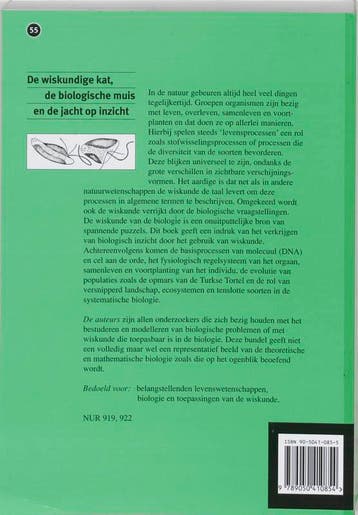 De wiskundige kat, de biologische muis en de jacht op, Verzenden, Zo goed als nieuw