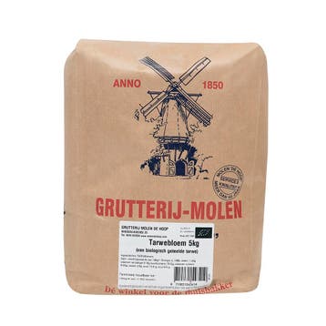 Molen de Hoop Tarwebloem Biologisch 5kg, Verzenden, Nieuw