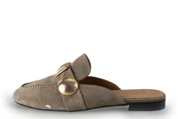 Babouche Muiltjes in maat 40 Beige, Kleding | Dames, Verzenden, Beige, Overige typen, Zo goed als nieuw
