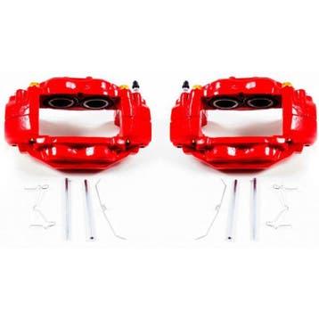 Power Stop 08-15 Toyota Sequoia Front Red Calipers w/o, Ophalen of Verzenden, Nieuw