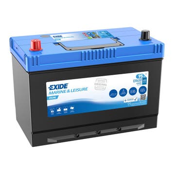 Exide Dual accu | ER450 | 12V 95Ah, Ophalen of Verzenden, Nieuw