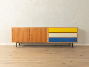 Dressoir - Walnoot - Ladekast uit de jaren zestig